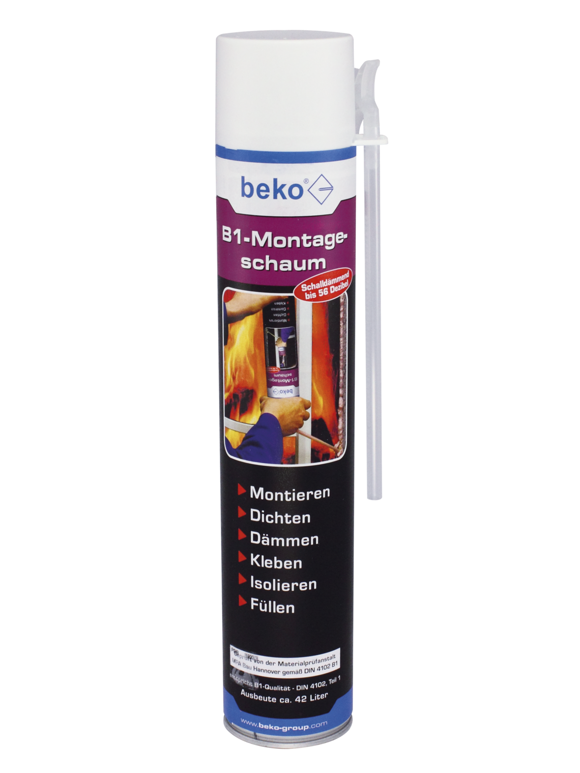 Schiuma Poliuretanica Soudal Flexifoam Gun 750 Ml - Cod. 121986 - Foto 4